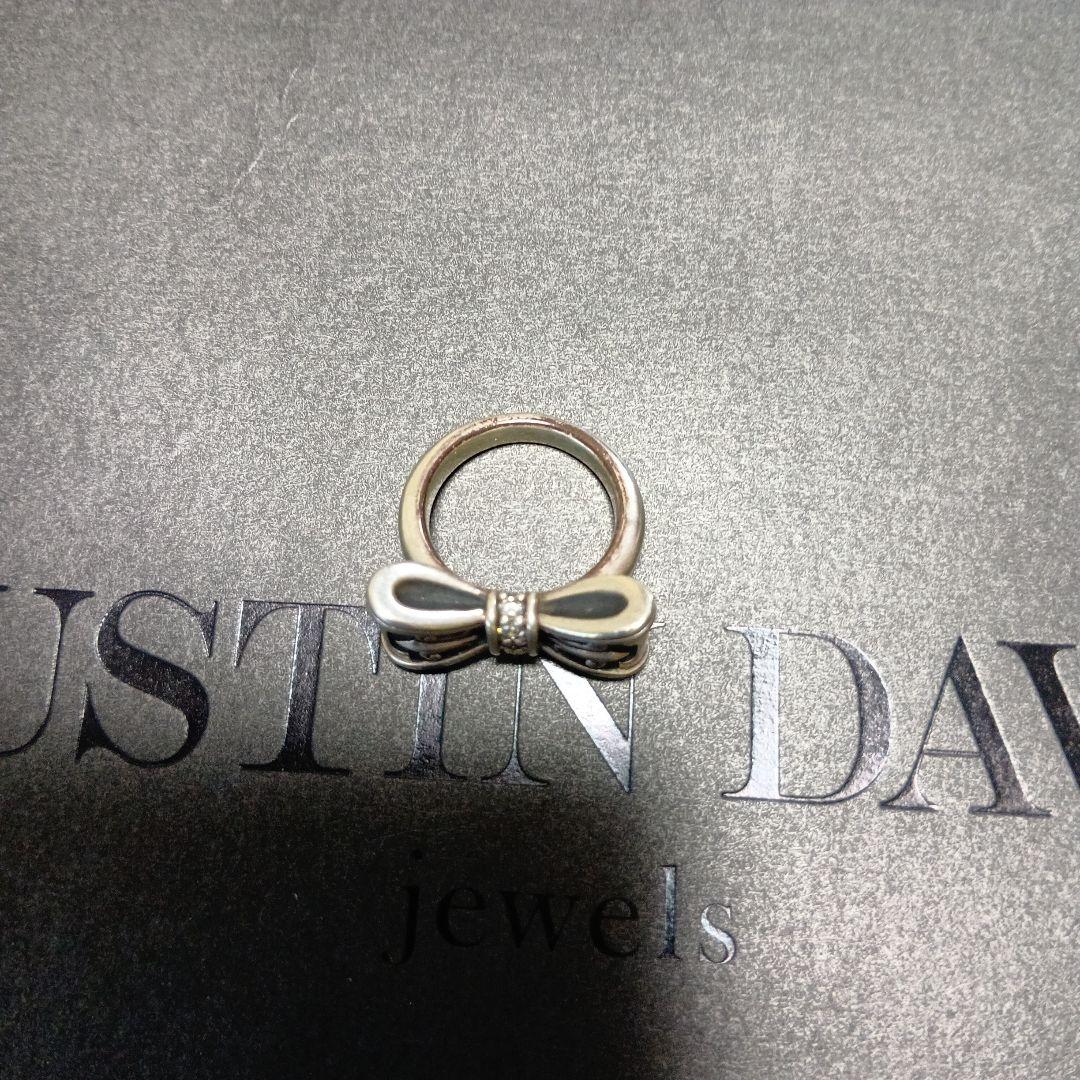 JUSTIN DAVIS リボン プロミスリング　9号