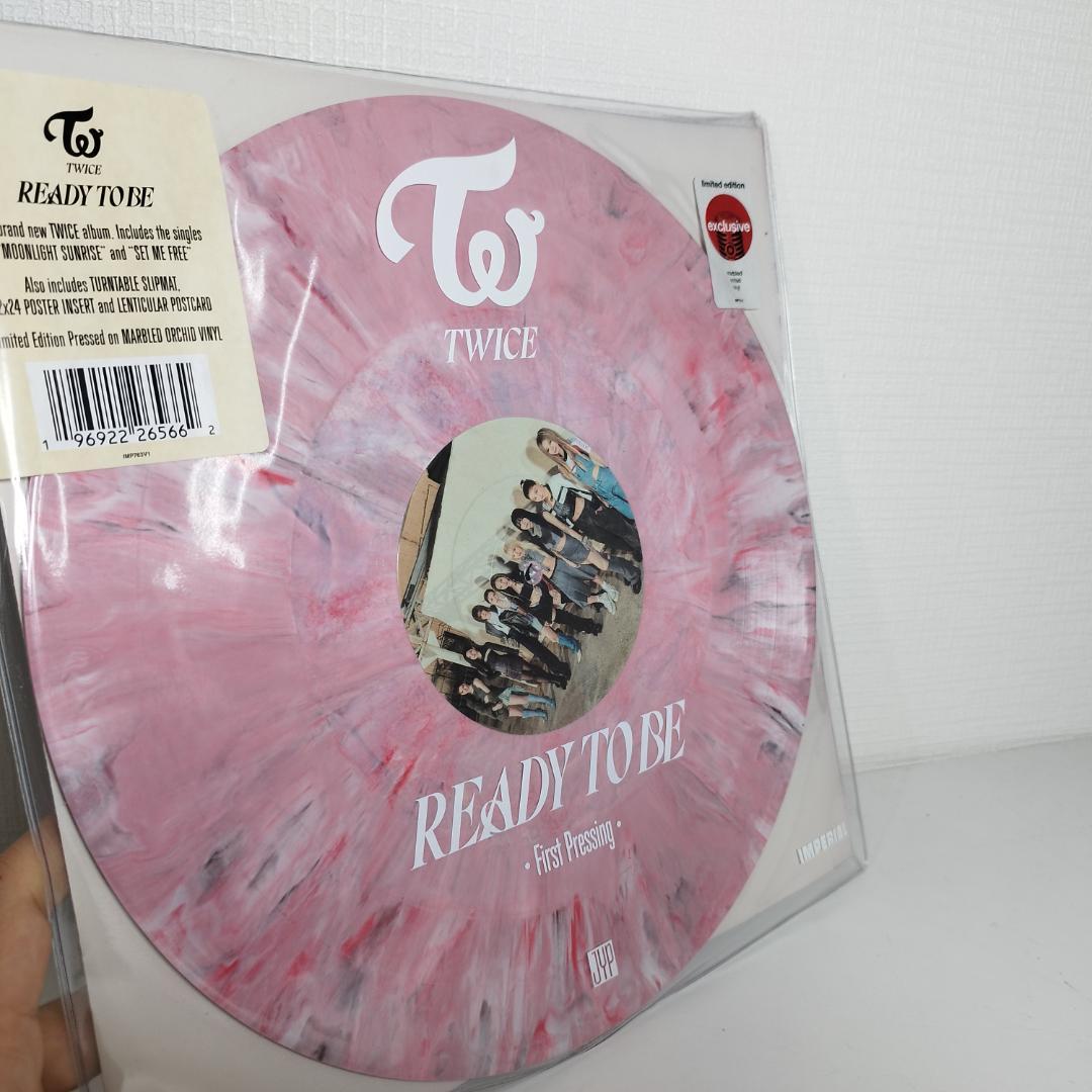 TWICE READY TO BE レコード モモ アナログ ツウィ I2OZ