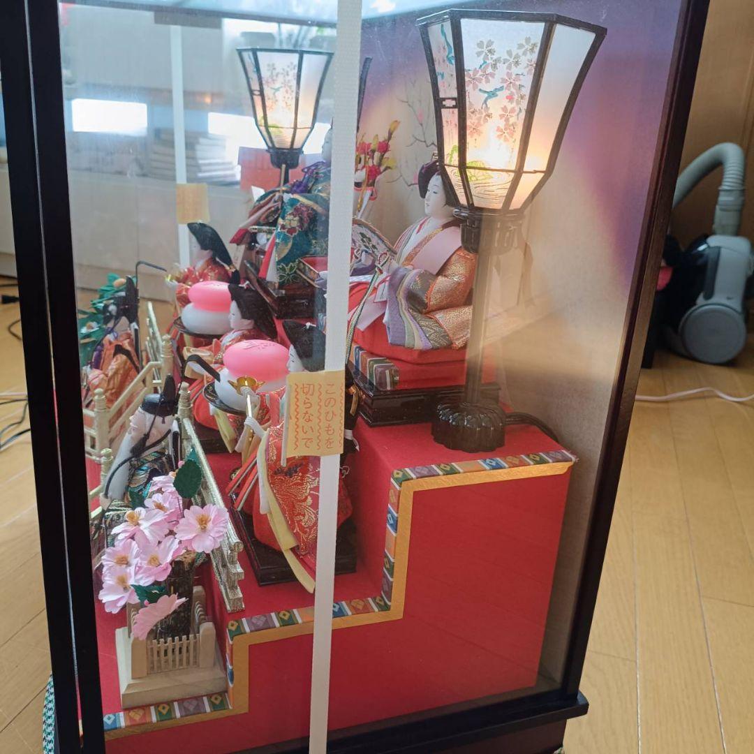 東*父様 値下げしました！】雛人形セット ガラスケース付き