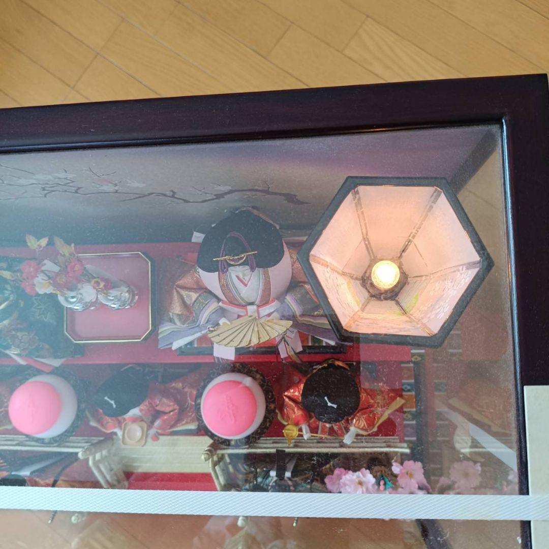 東*父様 値下げしました！】雛人形セット ガラスケース付き