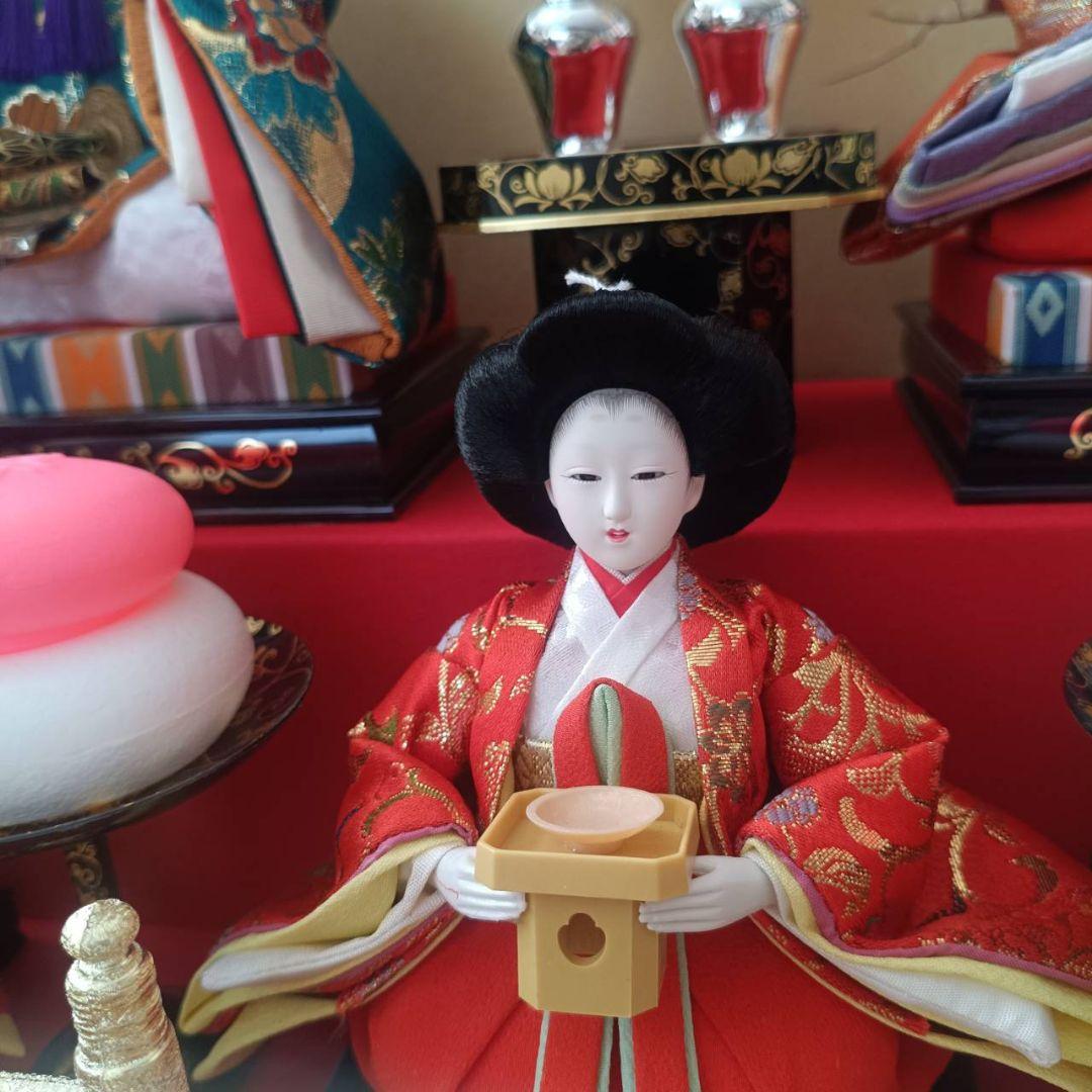 東*父様 値下げしました！】雛人形セット ガラスケース付き