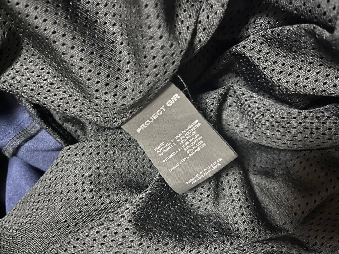 project gr NUBIAN オーバーサイズ トラックジャケット