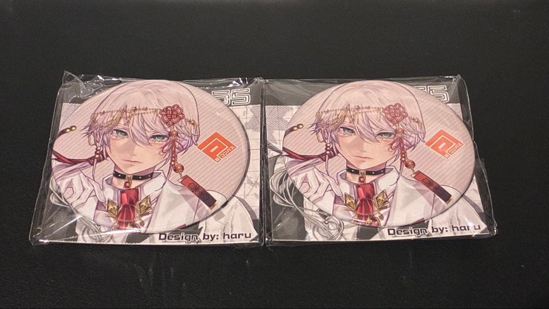 #コンパス 非売品缶バッジ 鬼ヶ式 うら