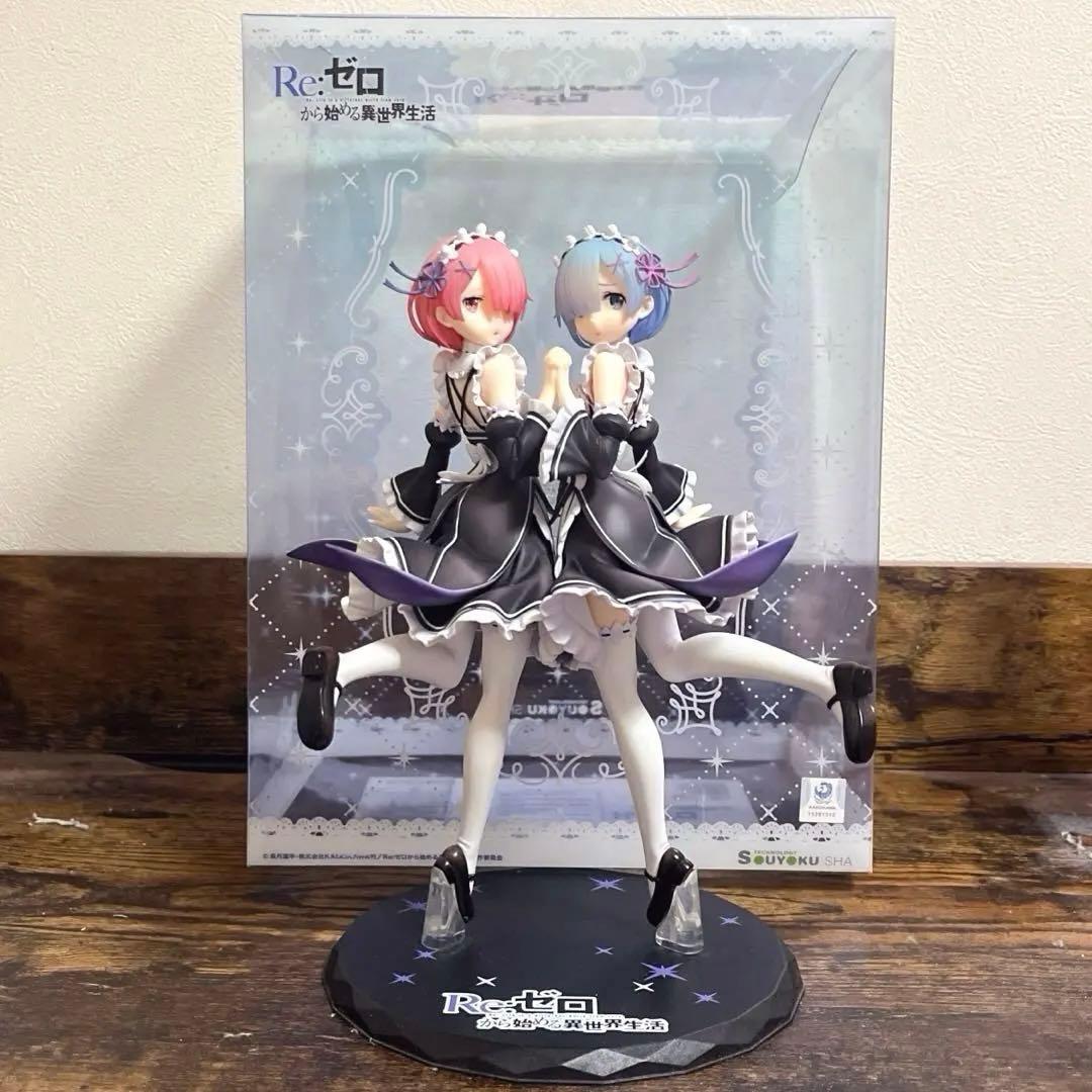 リゼロ　1/7スケール　フィギュア　レム　＆　ラム　Twins Ver.
