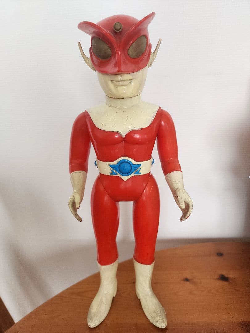 当時物　ブルマァク　レッドマン　面取れ