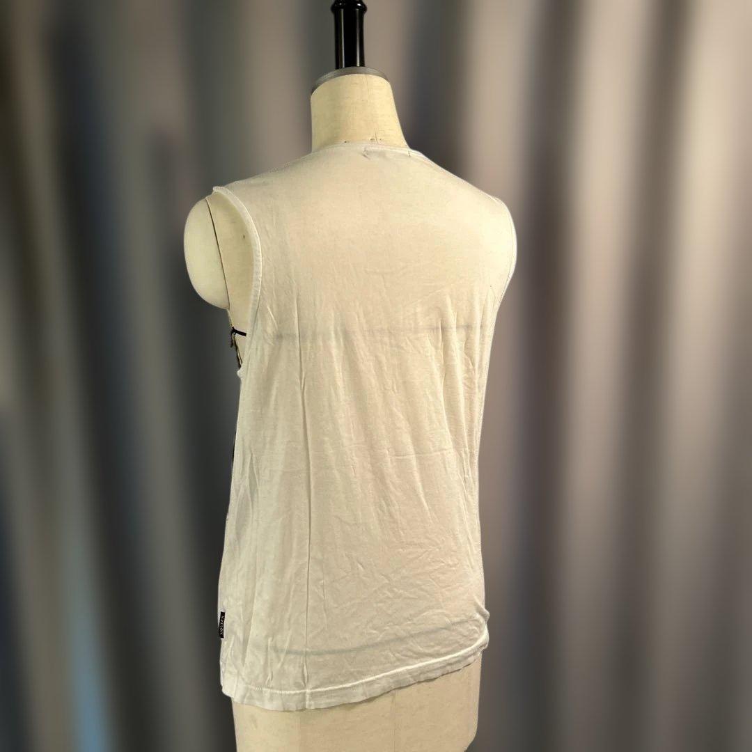 初期タグ本人期ALEXANDER MCQUEEN Vネックノースリーブ