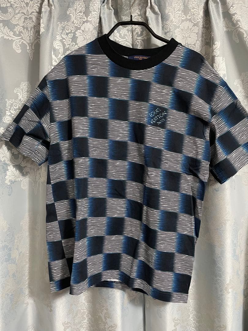 LOUIS VUITTON ダミエ柄Tシャツ