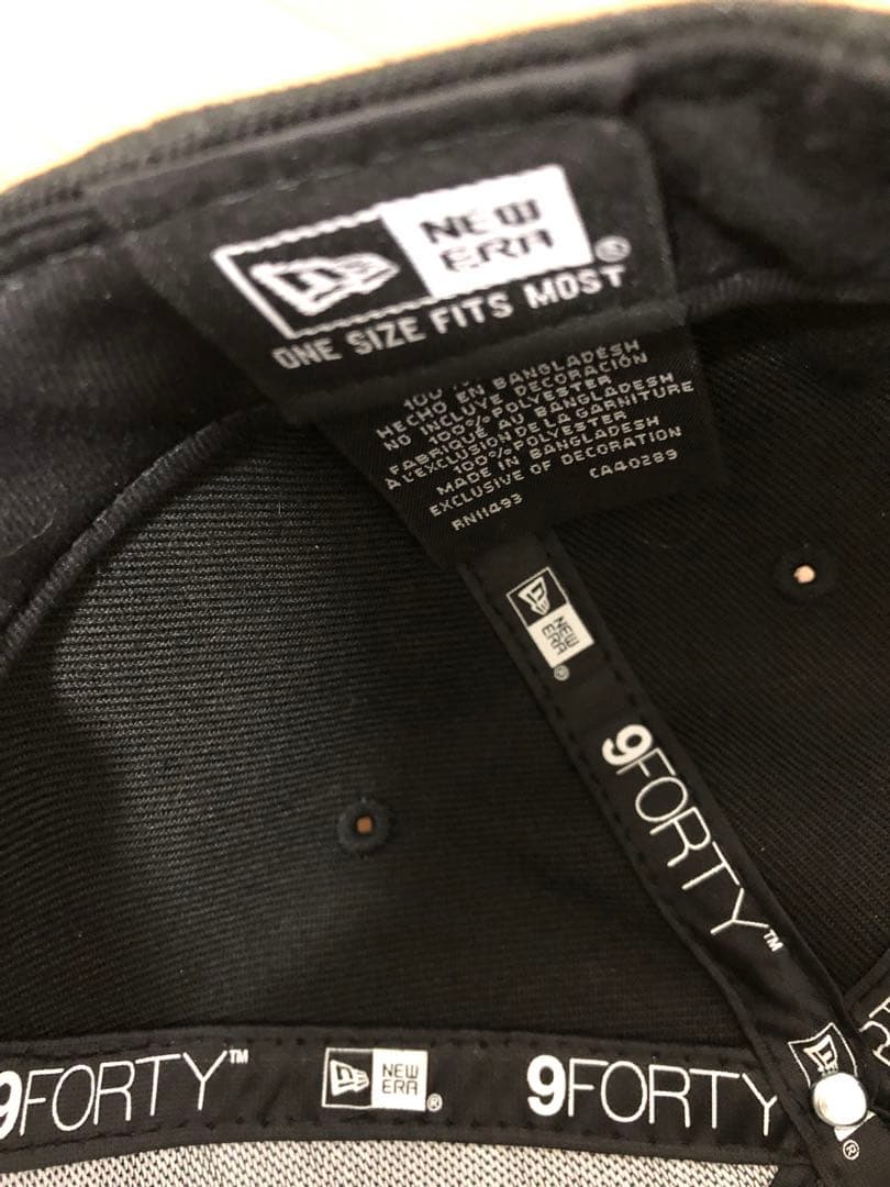 SUPREME 9FORTY ブラックキャップ