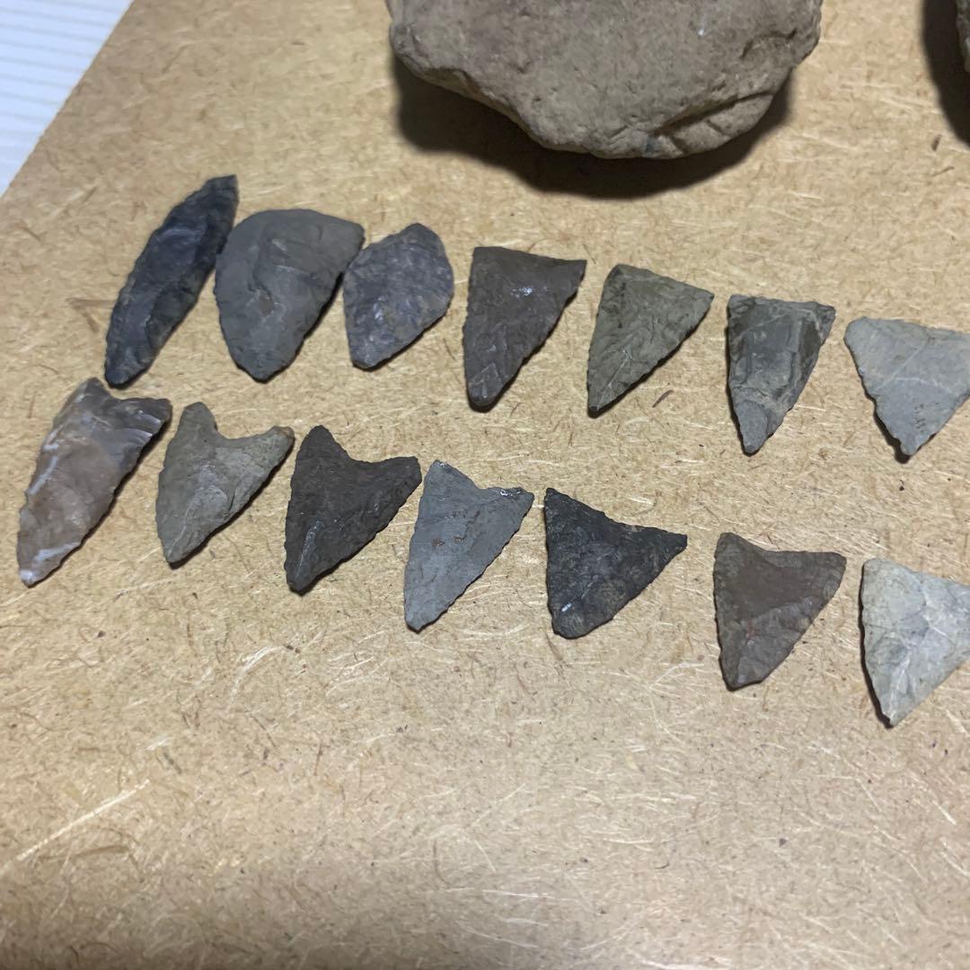 石器 ヤジリコレクション 31点セットお値下げ