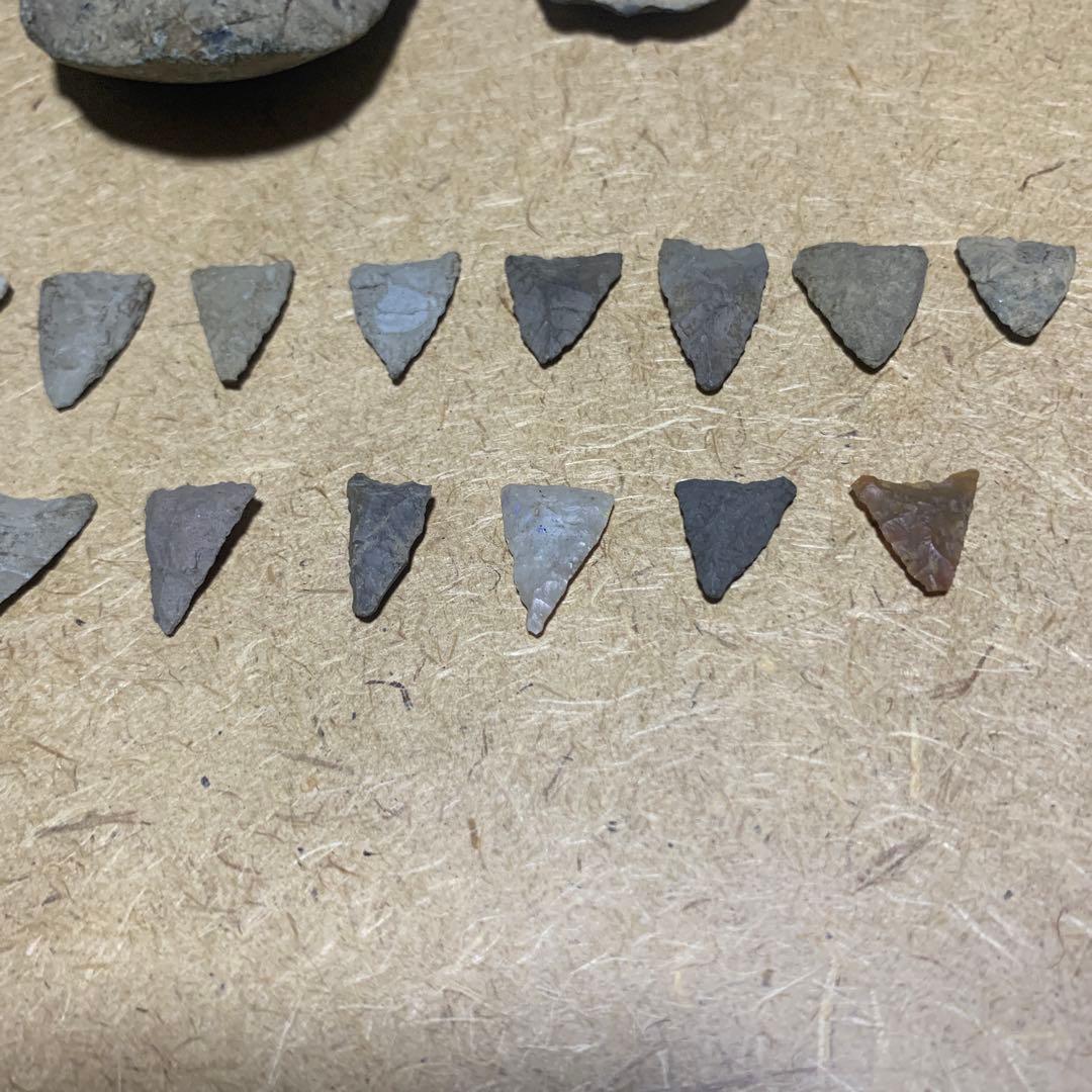 石器 ヤジリコレクション 31点セットお値下げ