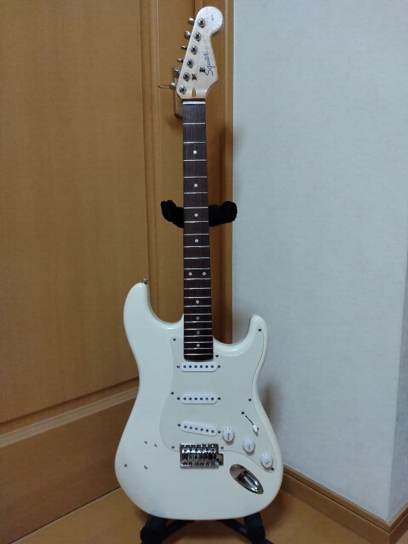 最終価格！ フレイムネックストラト Squier By Fender