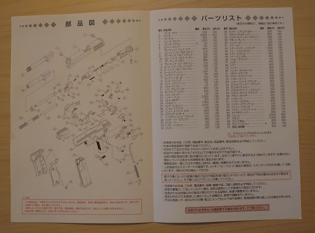 タナカワークス　sig sauer railed frame p226