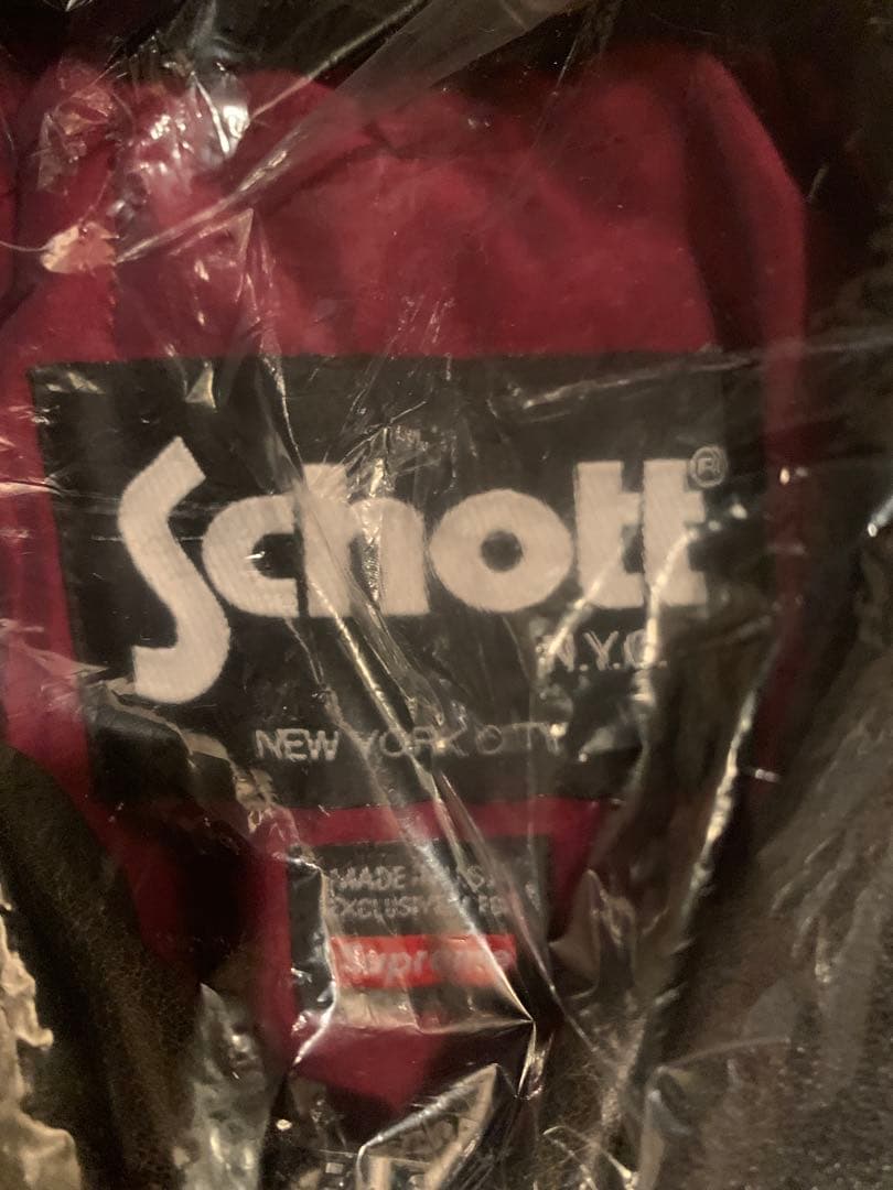 ジャケット・アウター Supreme Schott Leather Racer Jacket