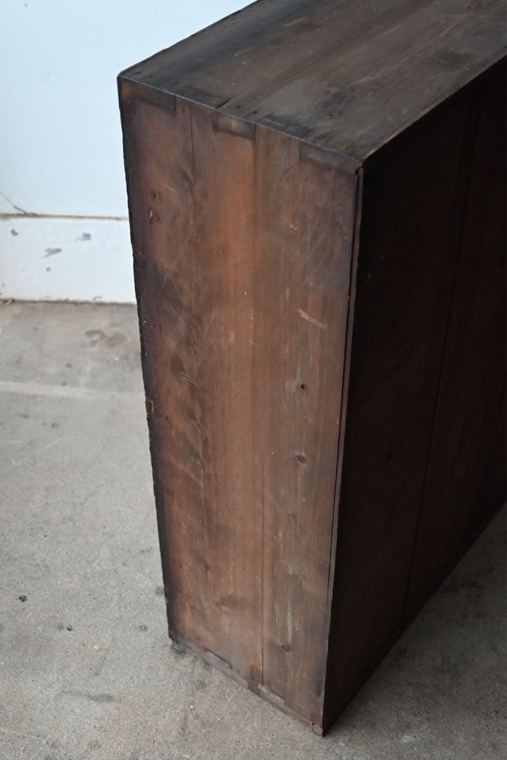 ① 店舗什器 引出 古家具 古道具 古美術 骨董 アンティーク 箪笥 抽斗