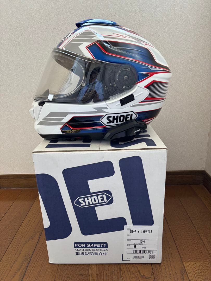 SHOEI GT-Air INERTIA フルフェイスヘルメット インカム付き