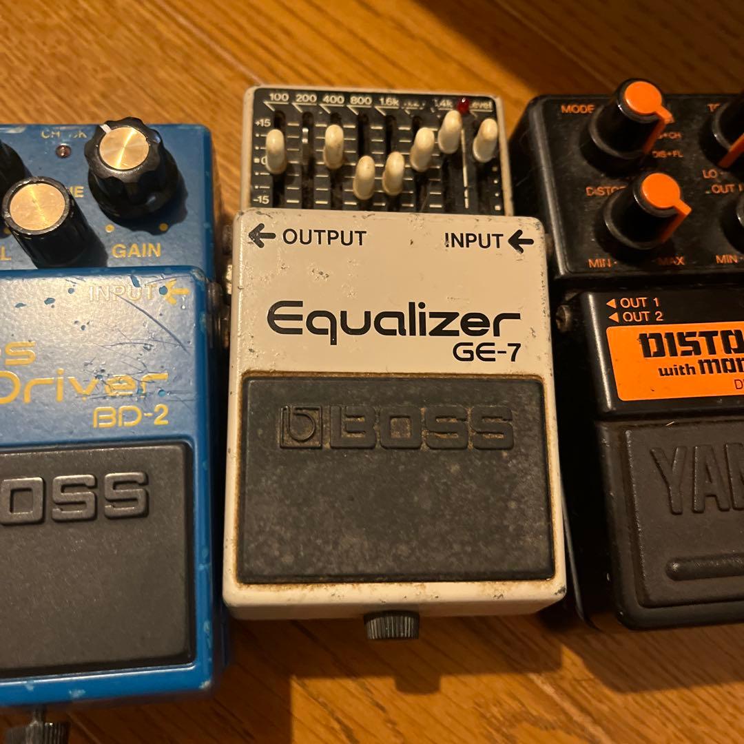BOSS ギターエフェクター ジャンク品 4点