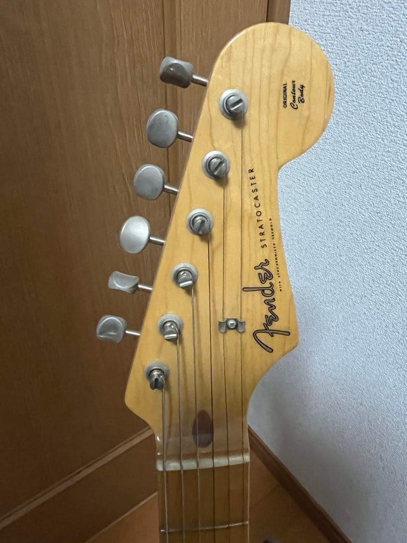 山*口様 Fender ストラトキャスター ブラック、ソフトケース、その他付属品