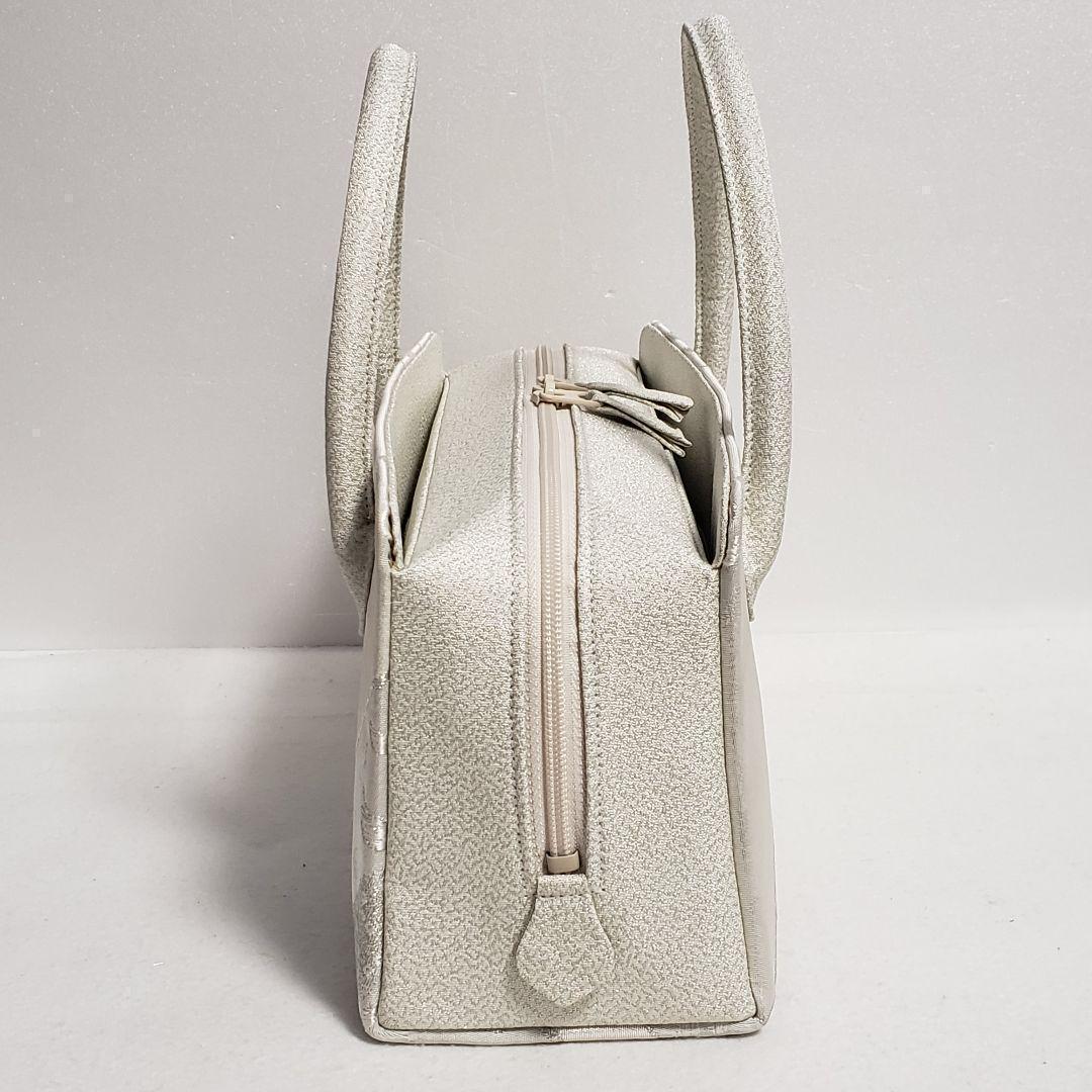 (9211)新品 利休バッグ 日本製 西陣織 帯地 和装用 あおりバッグ