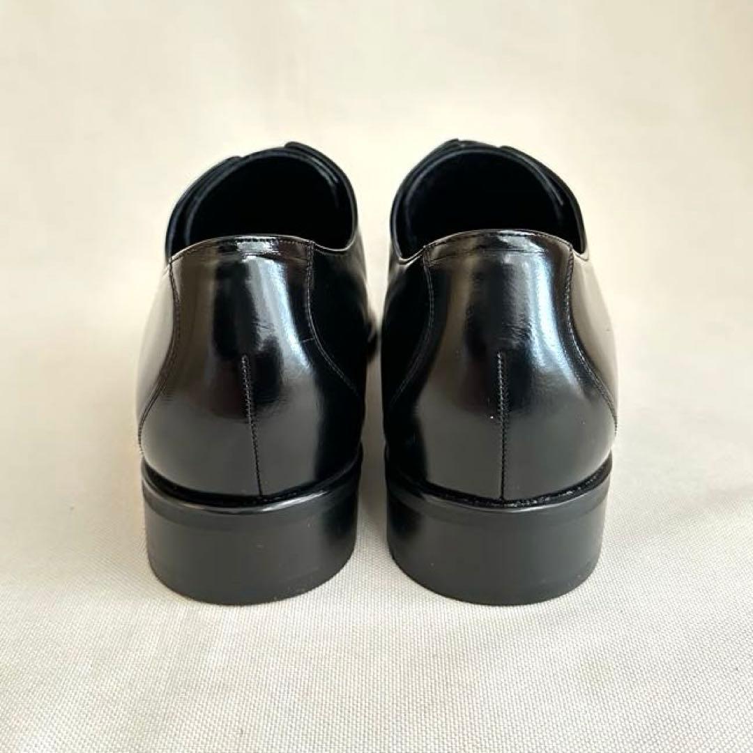 極美品✨ BENIR ベニル ブライダルシューズ プレーントゥ 本革 ブラック
