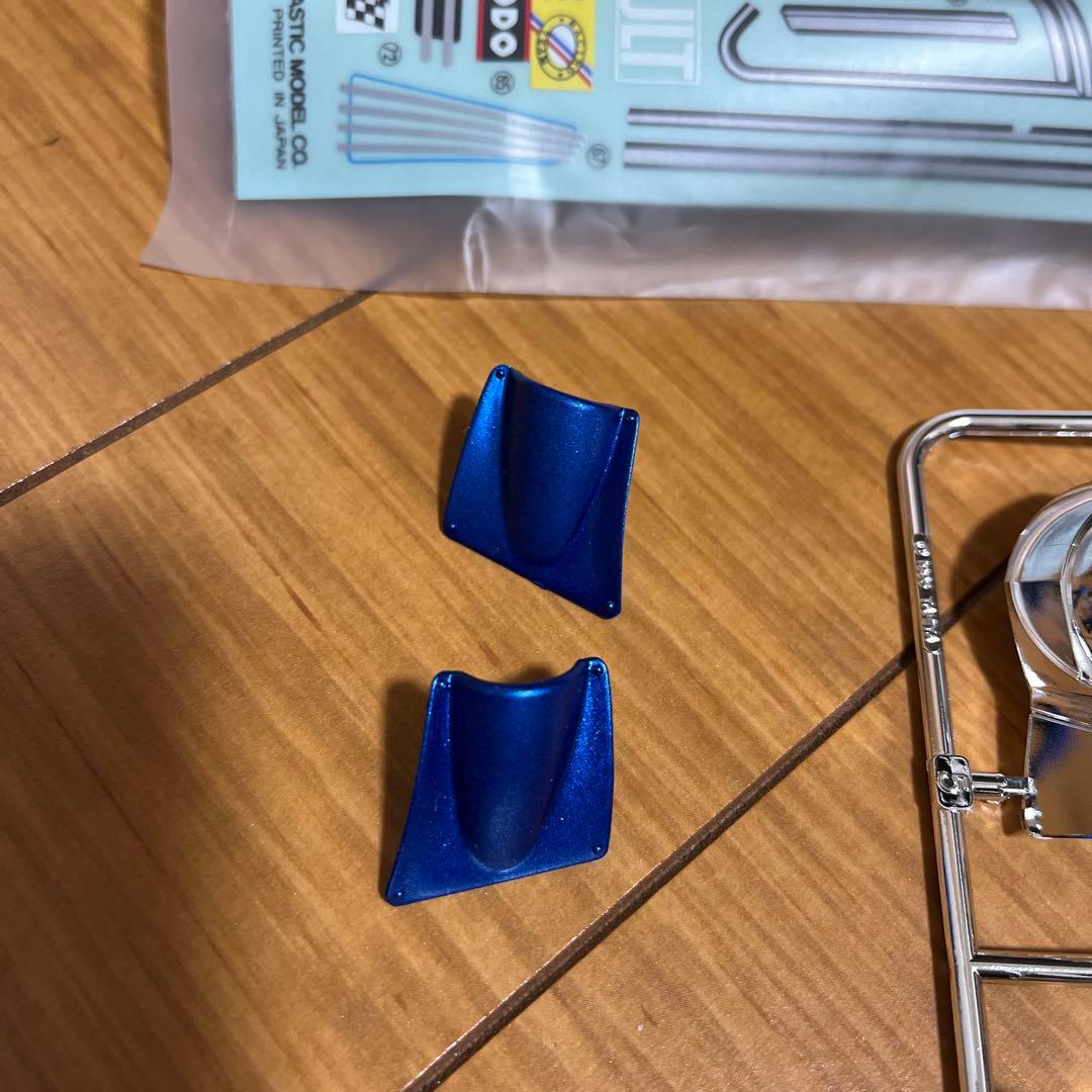 限定　タミヤ　アルピーヌA110　塗装済み　ブルーデカール付き