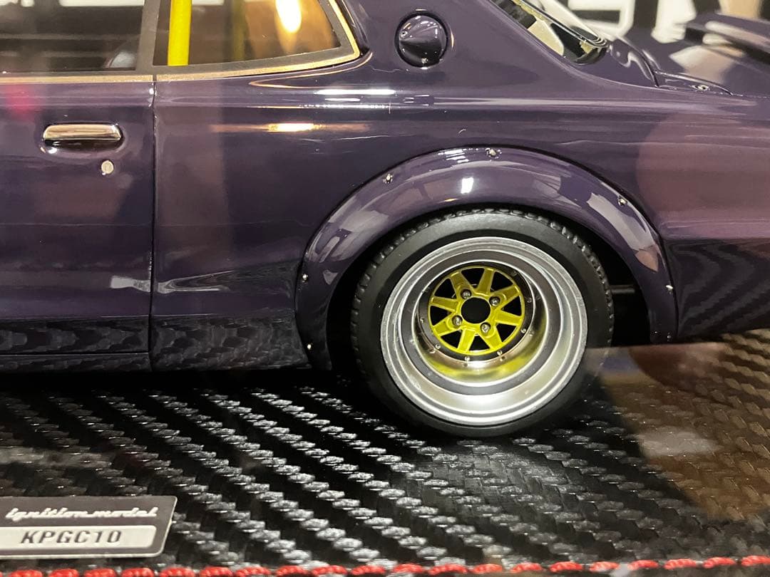 イグニッションモデル 1/18 LB-ワークス ハコスカ 2Dr パープル