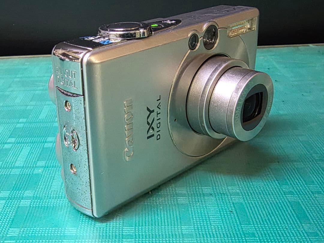 Canon IXY DIGITAL 60 シルバー オールドコンデジ