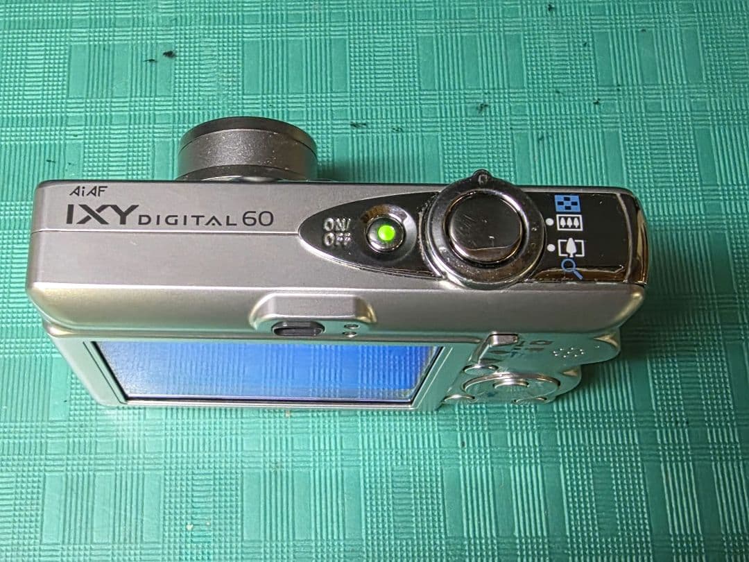 Canon IXY DIGITAL 60 シルバー オールドコンデジ