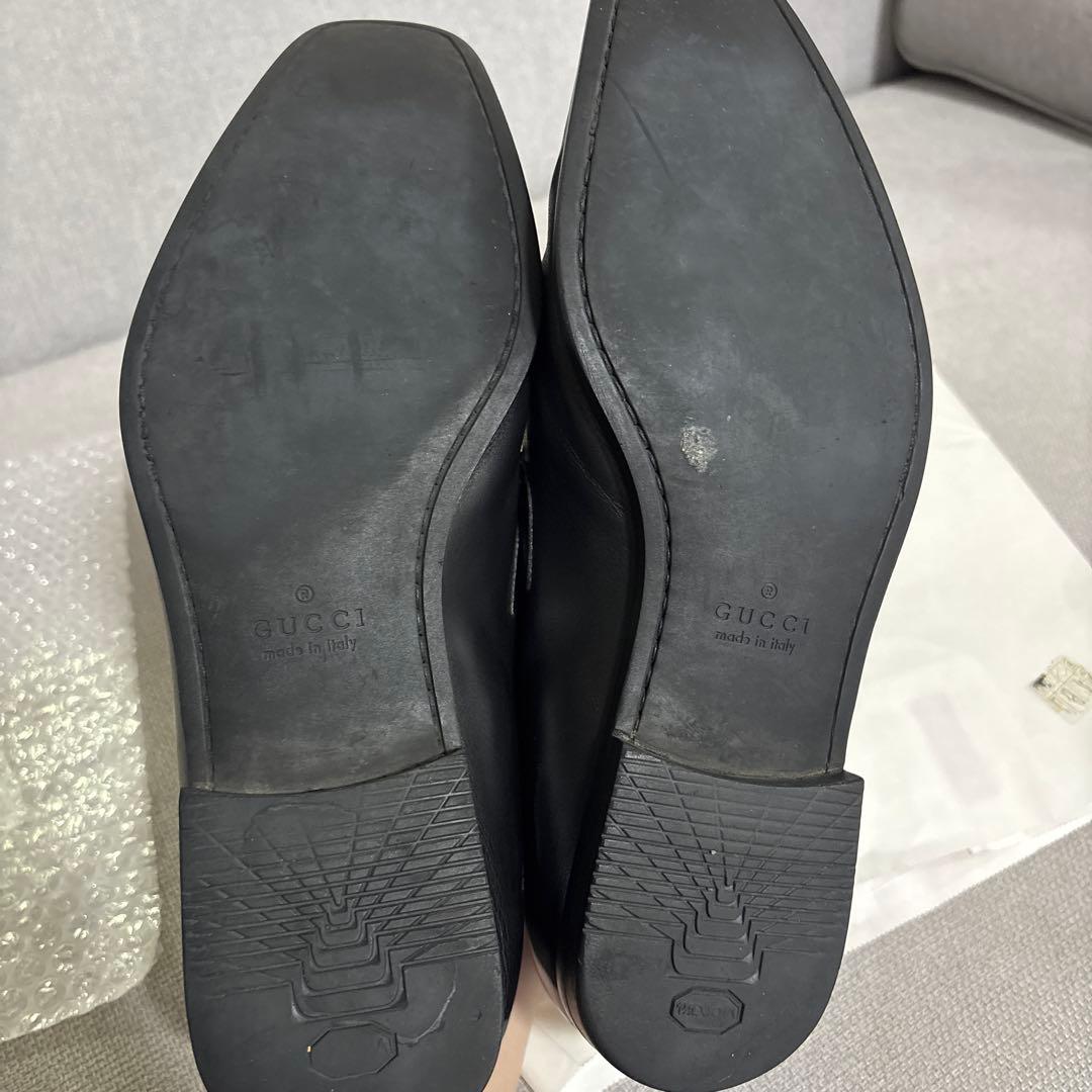 GUCCI ブラック ローファー　42 27cm