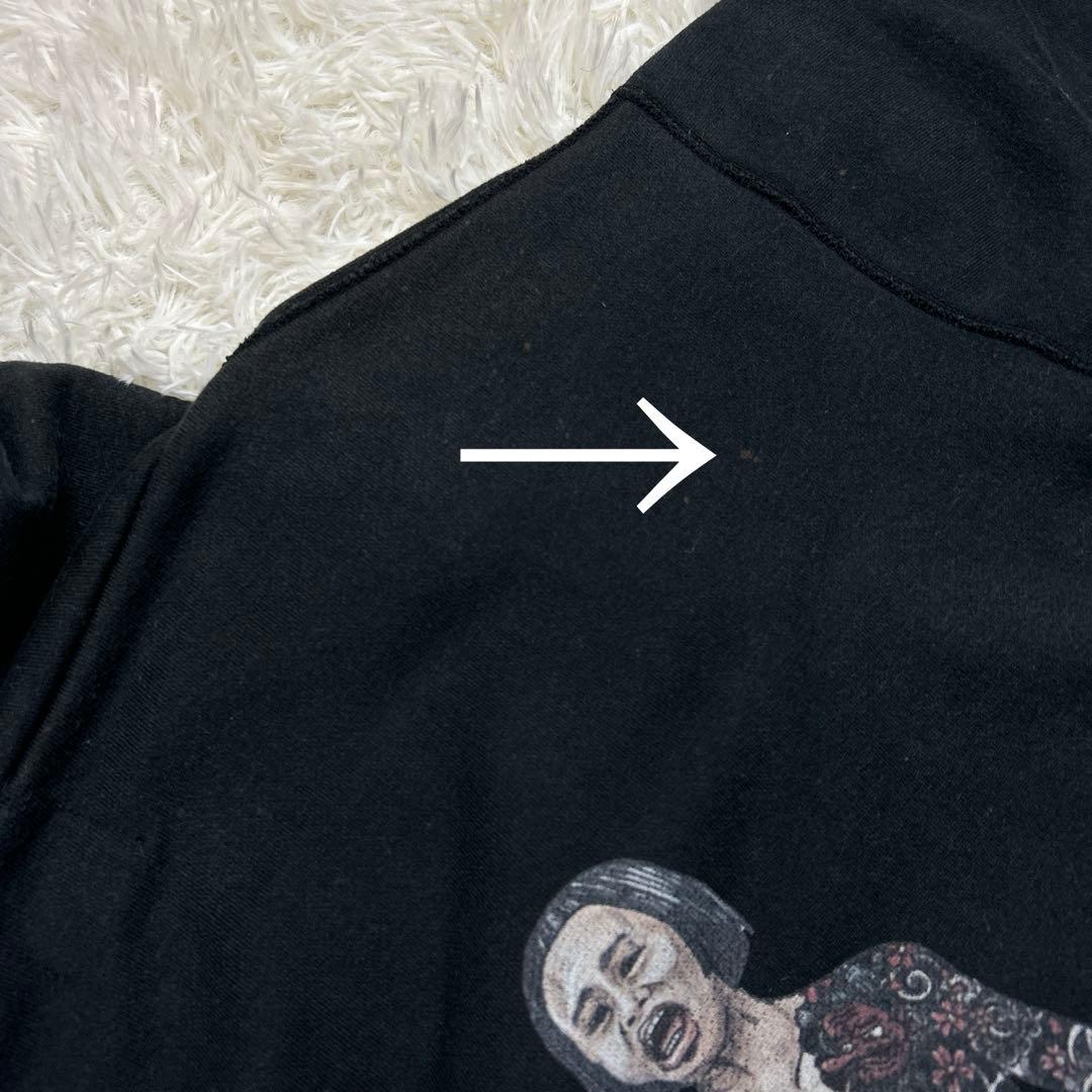 魁組 ダウンタウン パーカー 黒