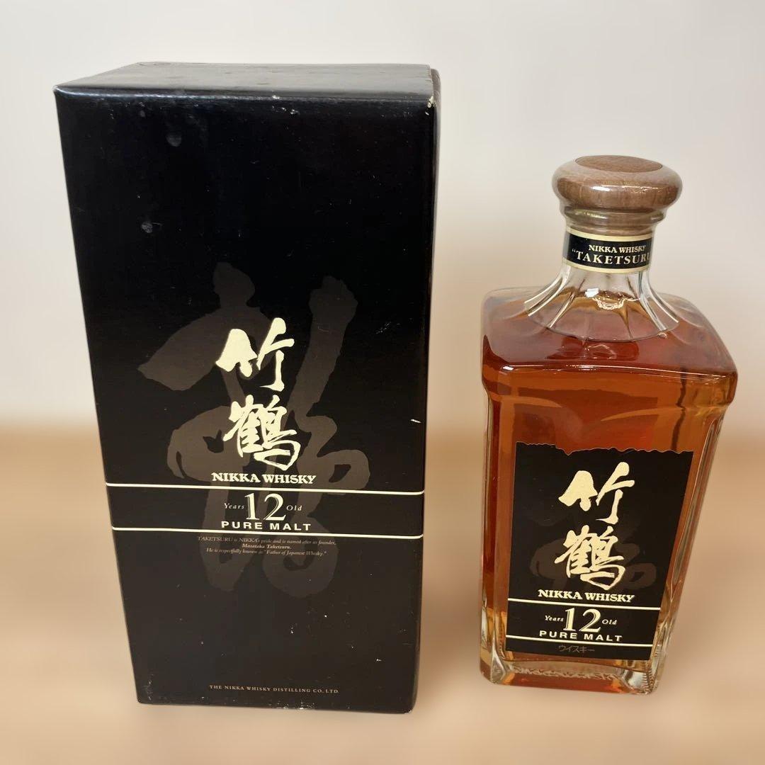 未開栓660mlウイスキー 竹鶴12年