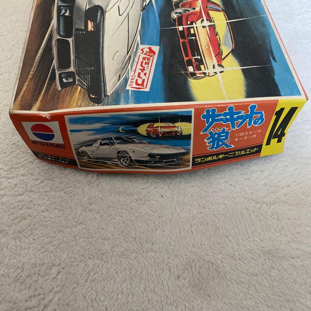 サーキットの狼 ランボルギーニ3000シルエット　1/28スケール