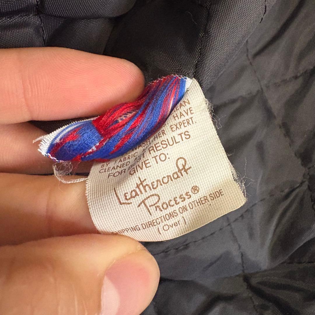 80s schottシングルライダースジャケット ジャケット ブラック 34