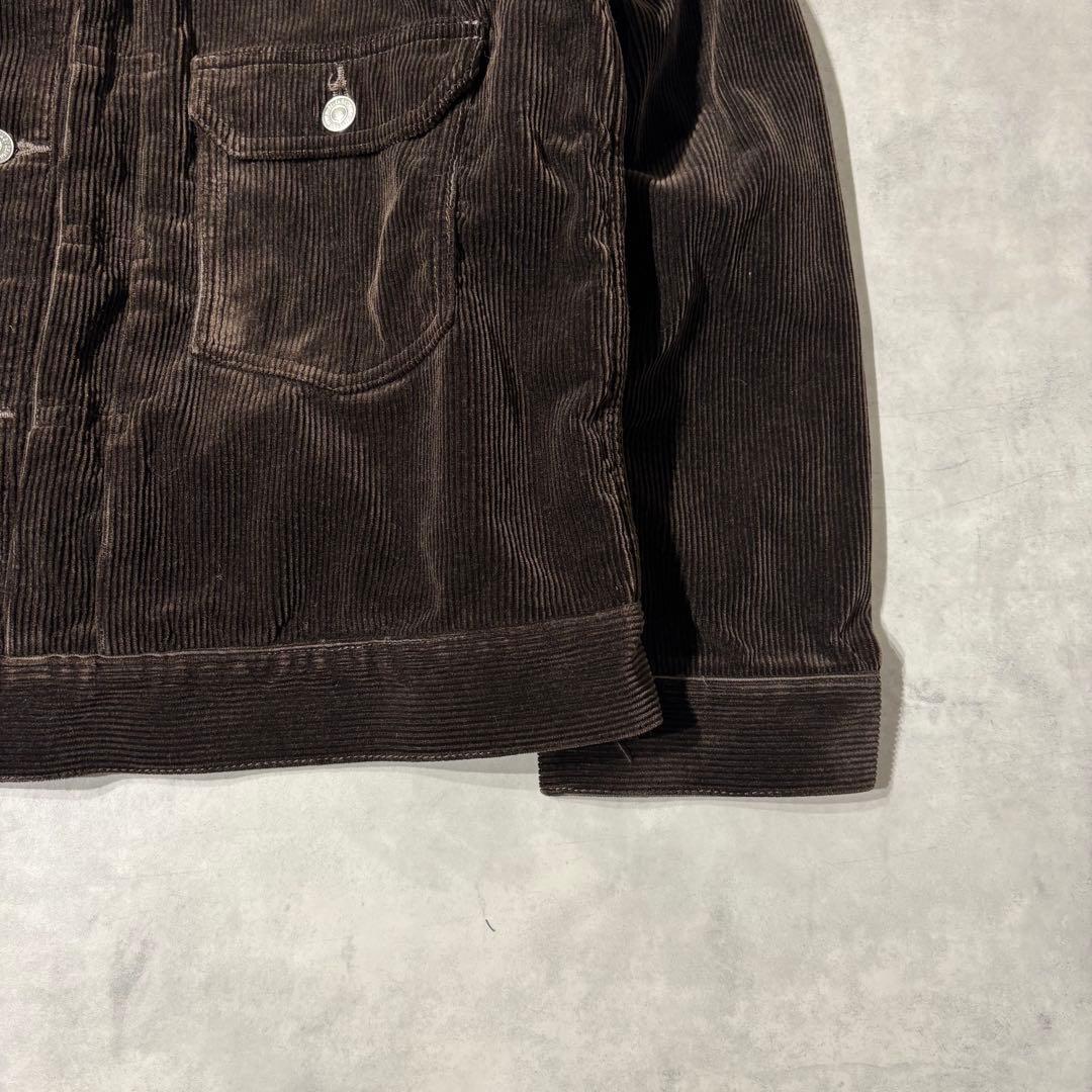 S*a様 sevenbysevenセブンバイセブン コーデュロイジャケット ブラ