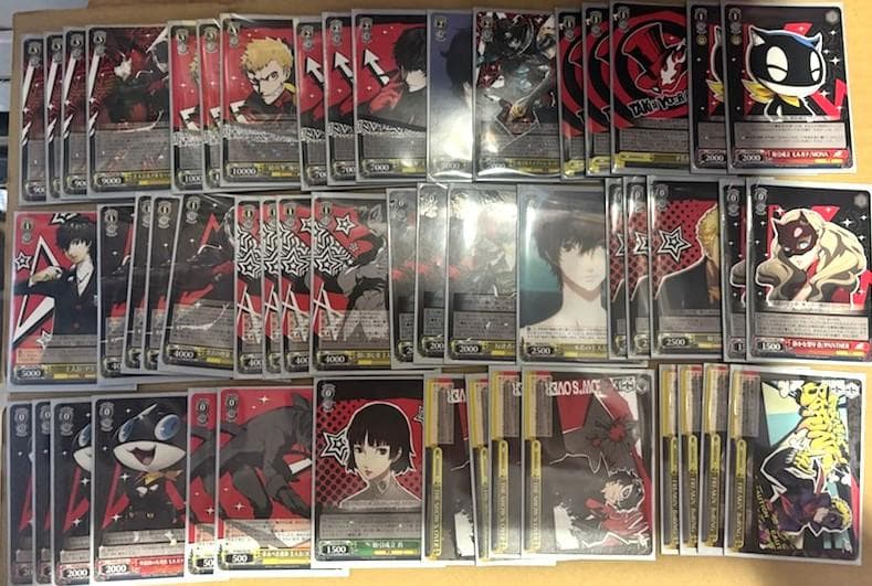 WS　ペルソナ5　主人公軸　ストブ4風　デッキ