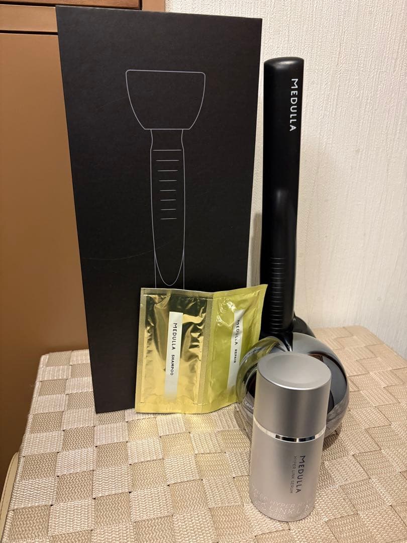 MEDULLA 超音波アイロン&ヘアマスク&セラム&ブラシ&コーム