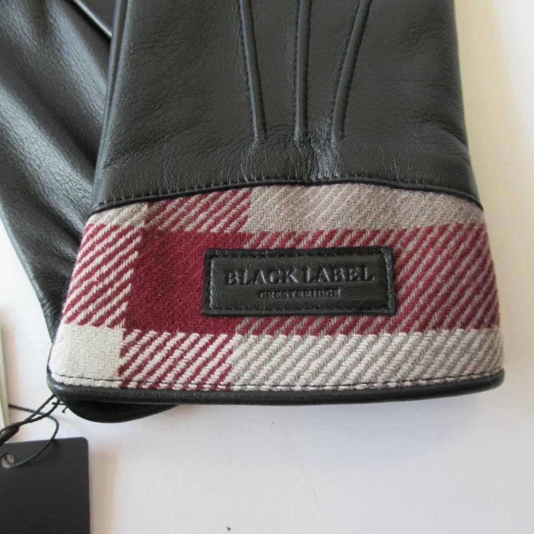 ブラックレーベルクレストブリッジ新品ダークベージュ グローブ / 手袋