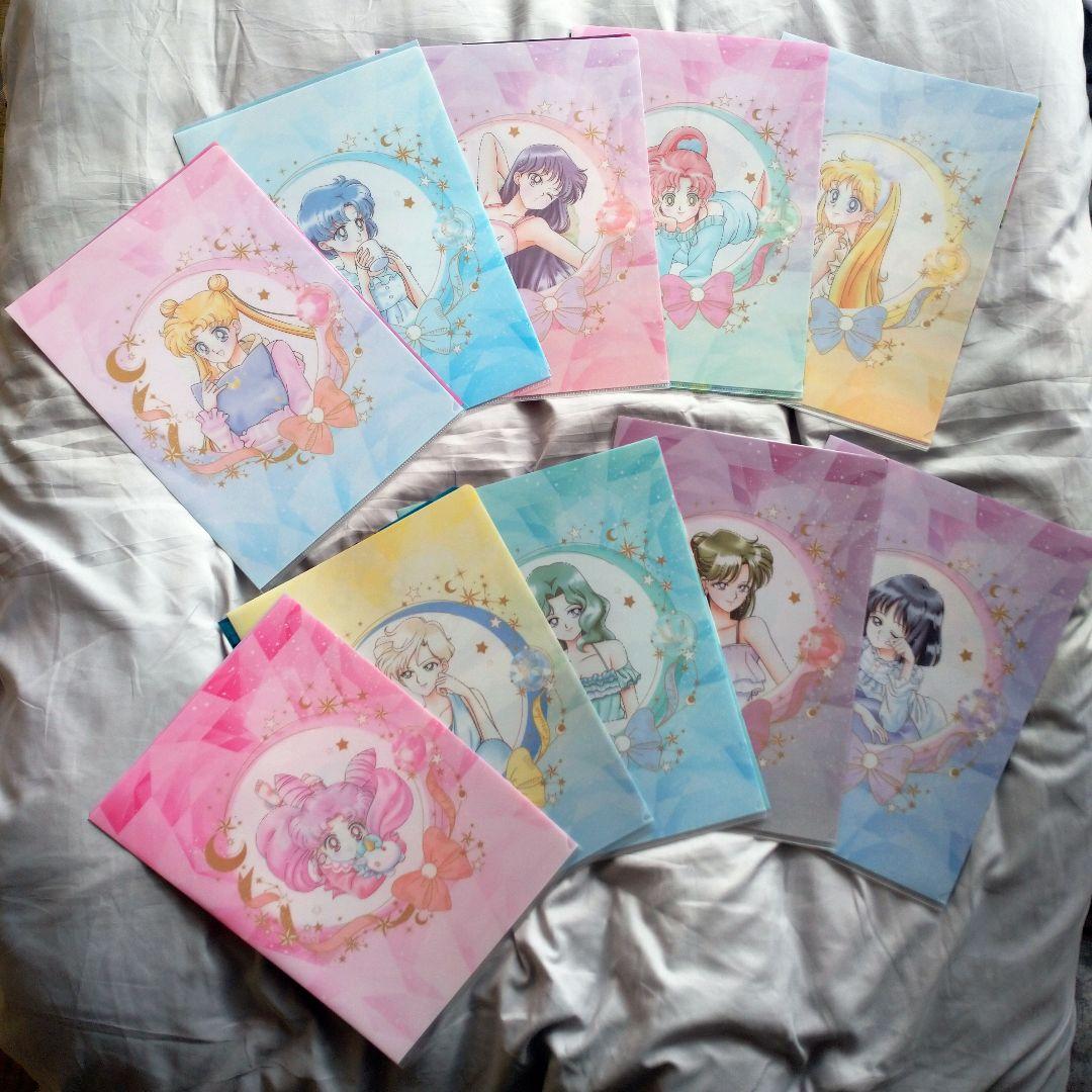 【新品】一番くじ　セーラームーン　クリアファイル　コンプリート