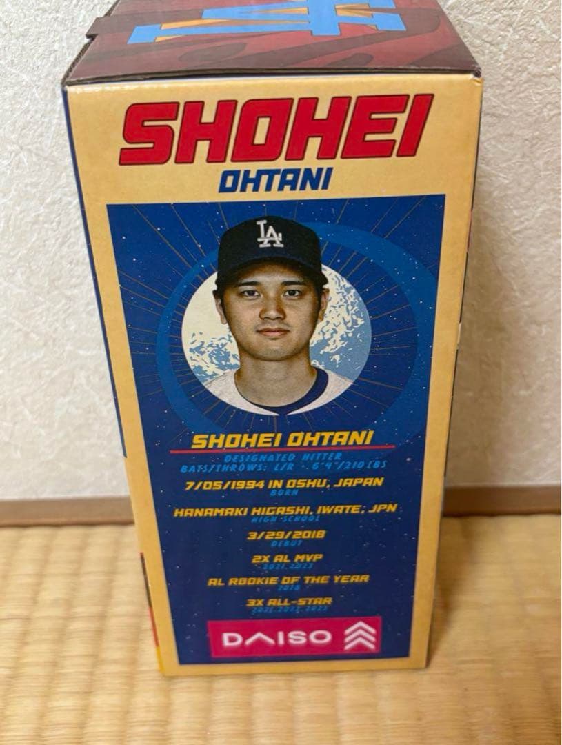 【限定品】大谷翔平&デコピン ボブルヘッド ドジャース　8月28日 限定配布