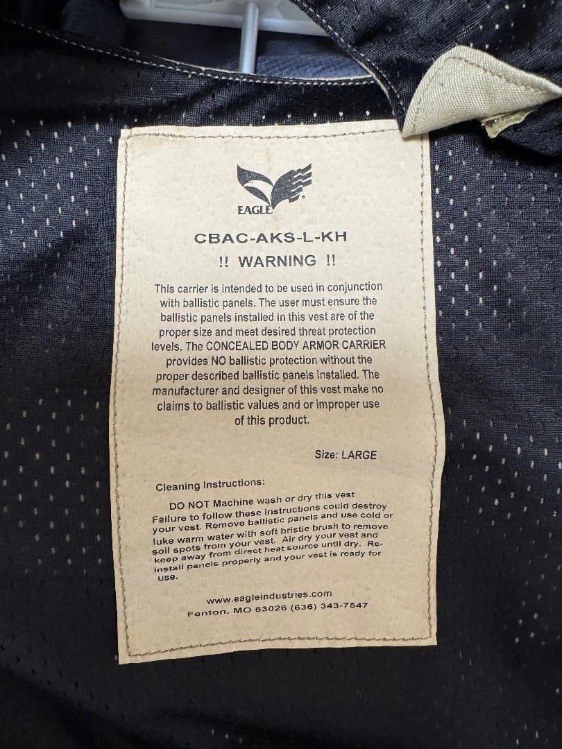 激レア EAGLE LOW VIS ARMOR CARRIER LVAC L