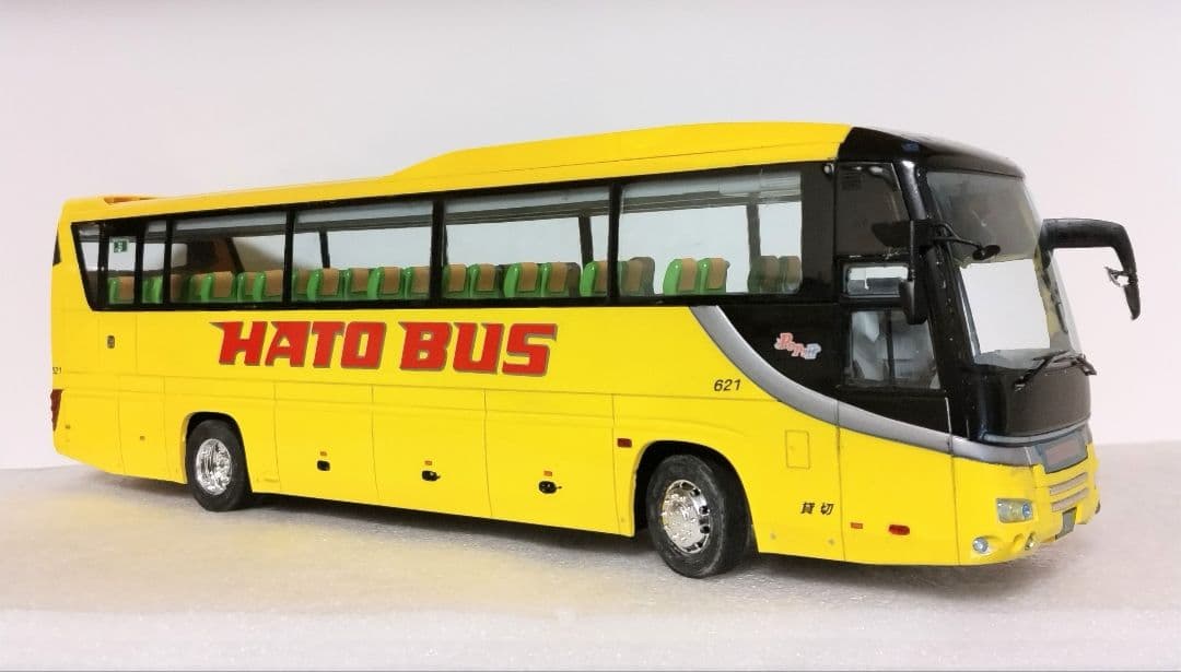 1/32 HATO BUS(日野セレガSHD)素人組立品