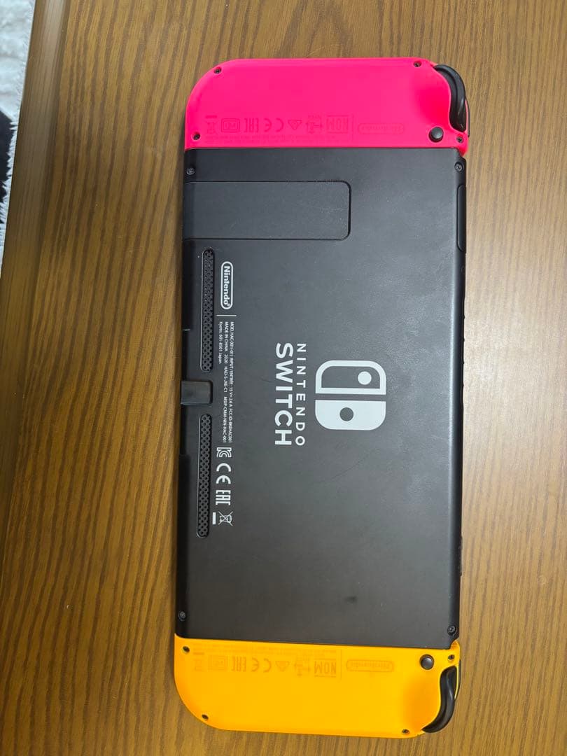 Nintendo Switch オレンジ/ピンク 本体とケース