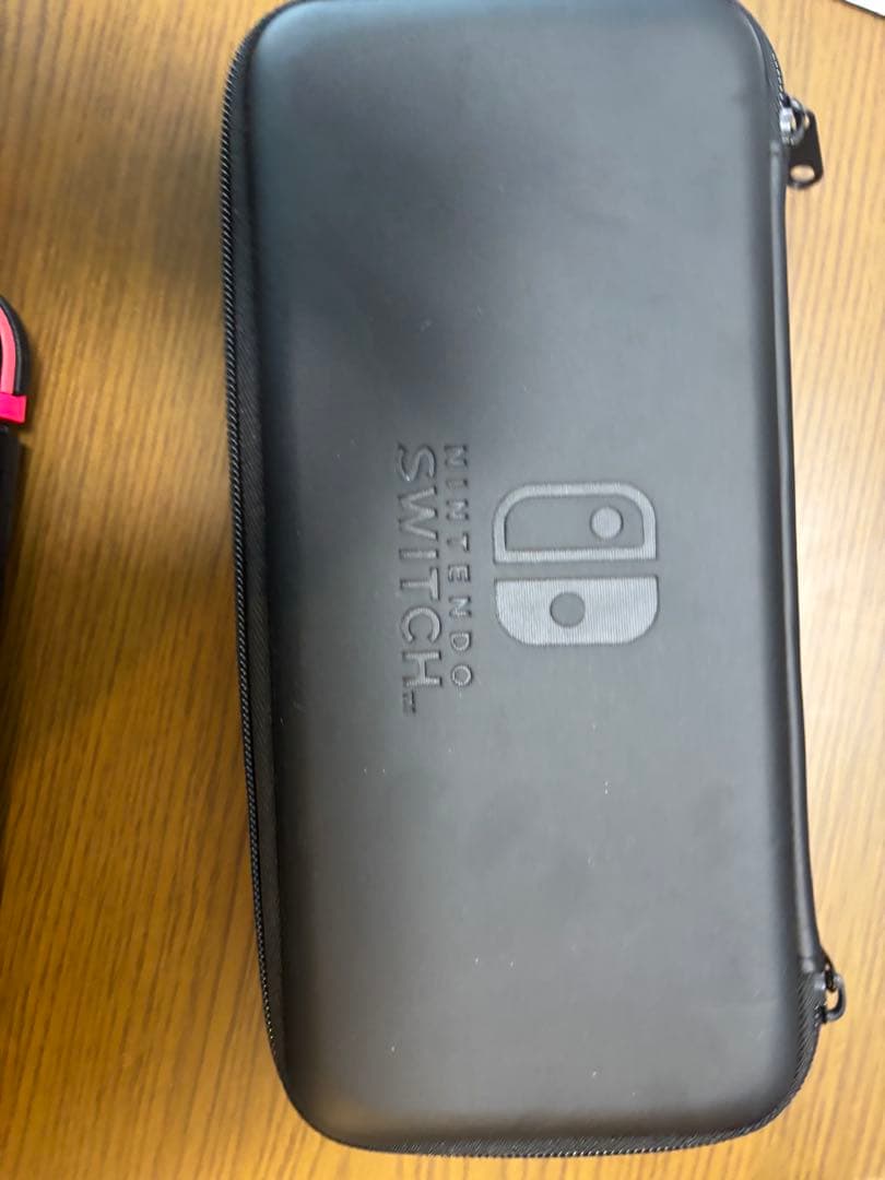 Nintendo Switch オレンジ/ピンク 本体とケース