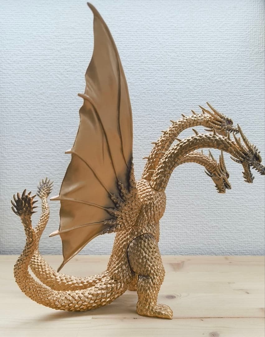 未接着 東宝怪獣コレクション　デアゴスティーニ　フィギュア キングギドラ 3種