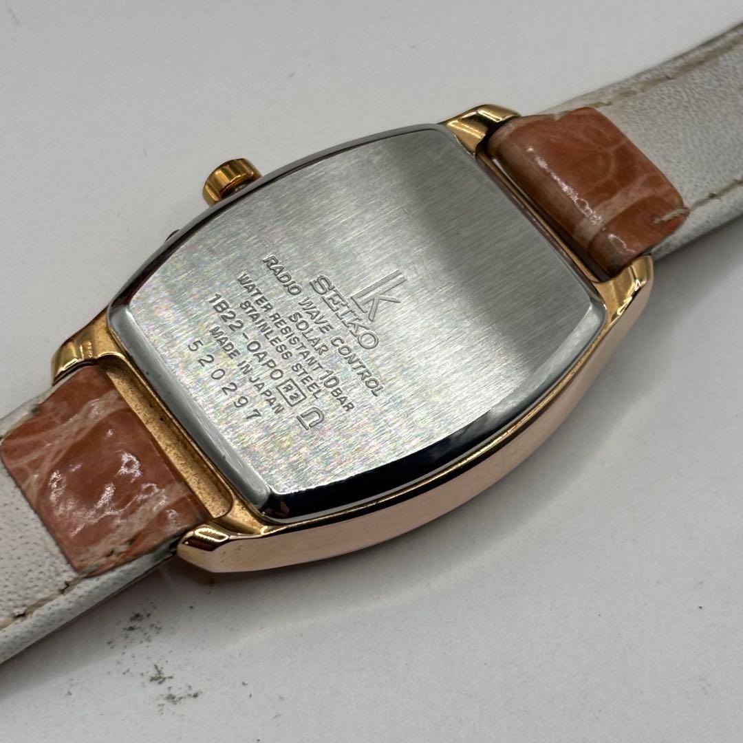 稼働品☆電波ソーラー　SEIKOセイコー　ルキア　レディース腕時計