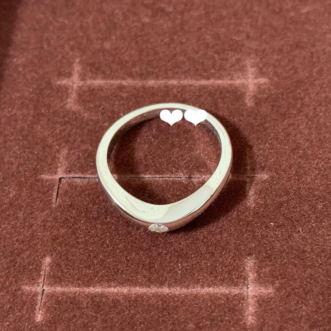 ブルガリ　プラチナリング