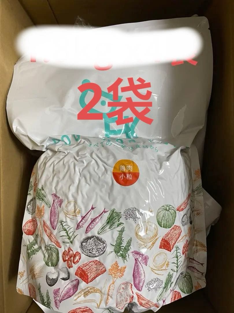 yz3772 ドッグフード工房　馬肉小粒　1.8kg x4【新品、未使用】