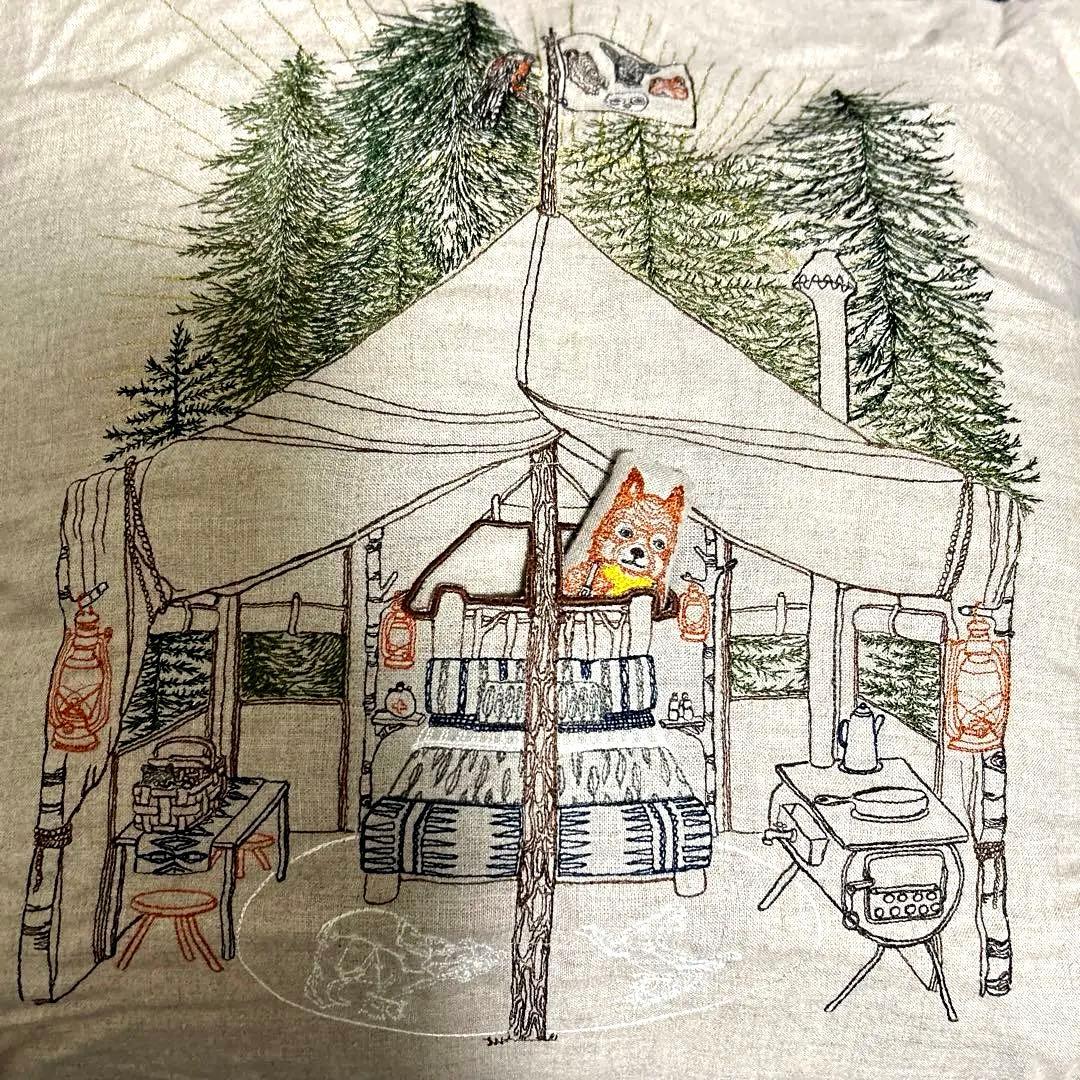 ♡美品Coral＆Tuskクッションカバー＆クッションセット