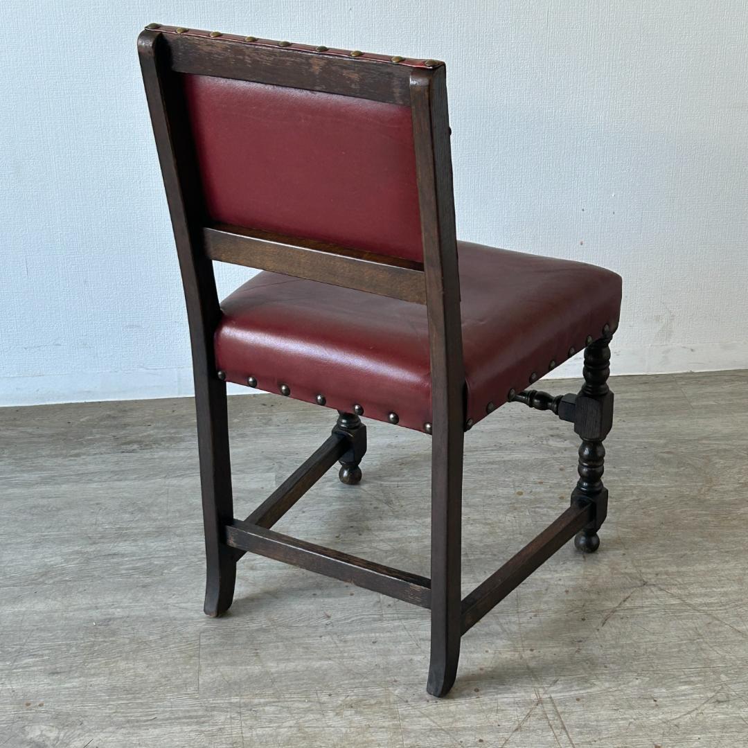 イギリス アンティーク家具 ダイニング チェア 1930年頃 859A2