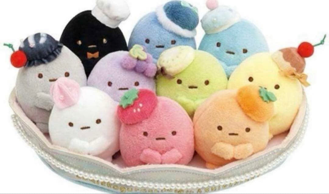 10周年記年 たぴがとう てのりぬいぐるみセット たぴおか すみっコぐらし