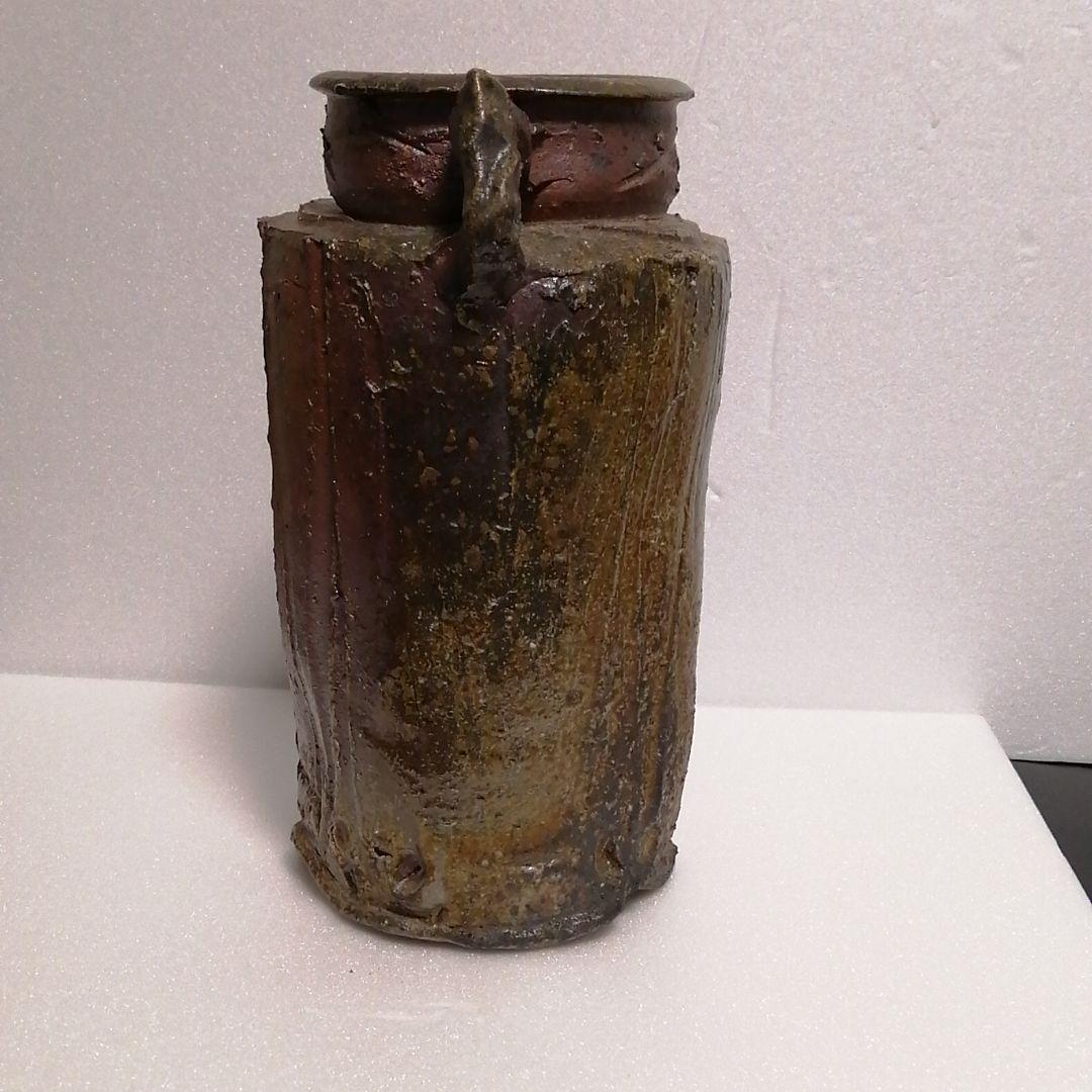 ✤備前焼✤森青史✤茶道具✤深層流✤花瓶✤共箱✤